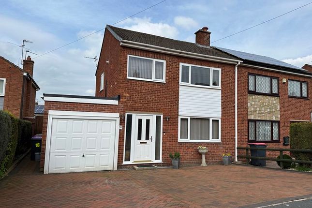 Thumbnail Semi-detached house for sale in Courtland Drive, Trench, Telford