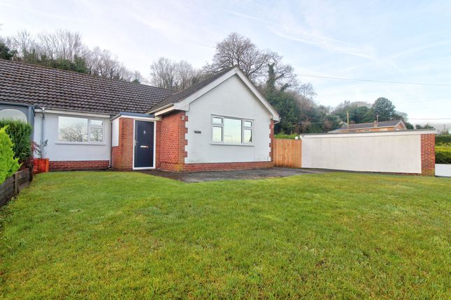 Thumbnail Semi-detached bungalow for sale in Carmel Road, Holywell
