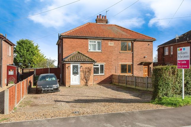 Semi-detached house for sale in Wilton Road, Feltwell, Thetford