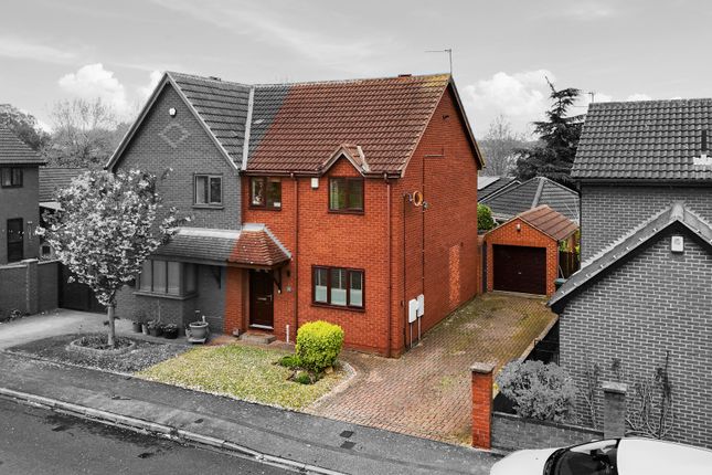 Semi-detached house for sale in Parklands Close, Rossington, Doncaster