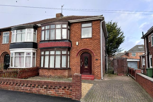 Semi-detached house for sale in Swale Avenue, Thornaby, Stockton-On-Tees