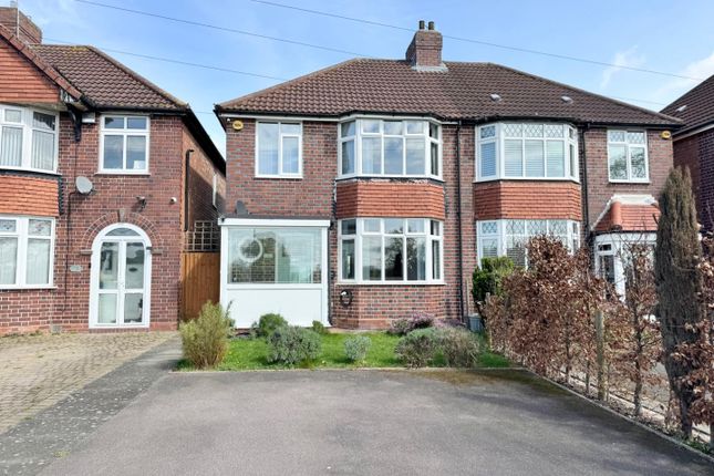 Thumbnail Semi-detached house for sale in Coleshill Road, Water Orton, Birmingham