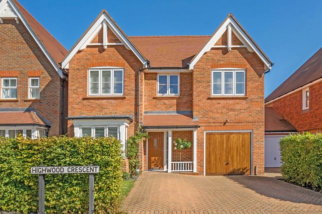 Thumbnail Detached house for sale in Highwood Crescent, Horsham, West Sussex