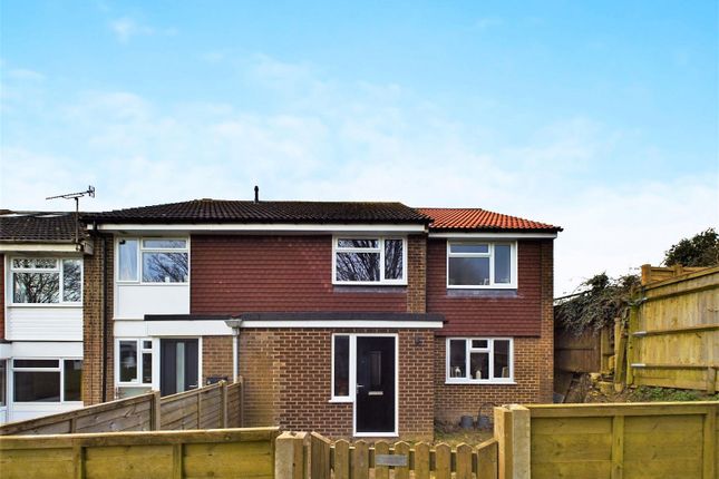 Thumbnail End terrace house for sale in Cissbury Way, Shoreham-By-Sea