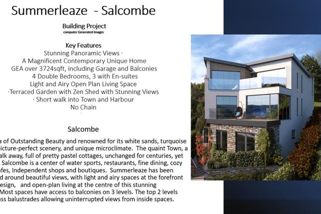 Detached house for sale in Stunning Views, Drake Road, Salcombe
