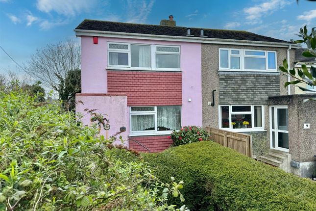 Thumbnail End terrace house for sale in Pleasure Hill Close, Plymstock, Plymouth