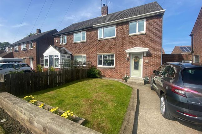 Semi-detached house for sale in Swarland Road, Seaton Delaval, Whitley Bay