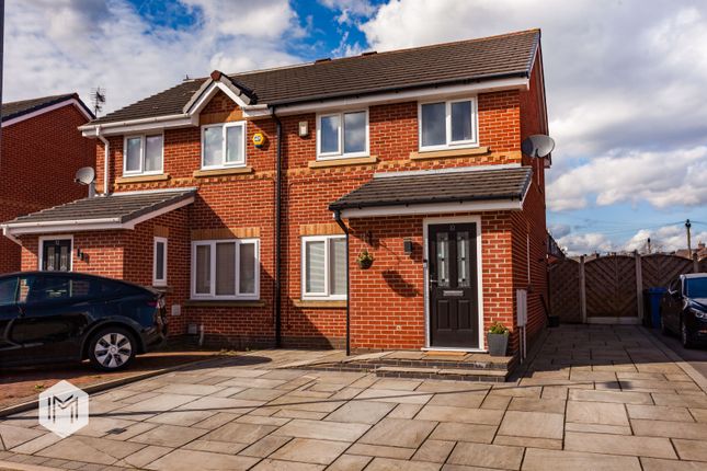 Thumbnail Semi-detached house for sale in Alder Close, Bury, Greater Manchester