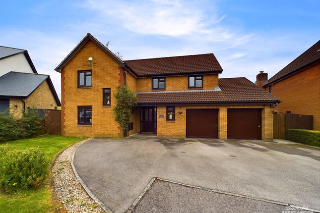 Thumbnail Detached house for sale in Miller Close, Langstone, Newport