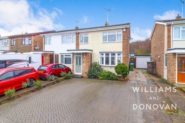 Thumbnail Semi-detached house for sale in Prittle Close, Benfleet