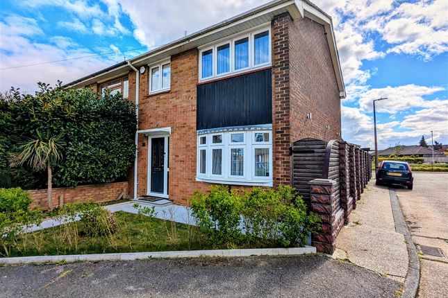 Thumbnail End terrace house for sale in Godman Road, Grays