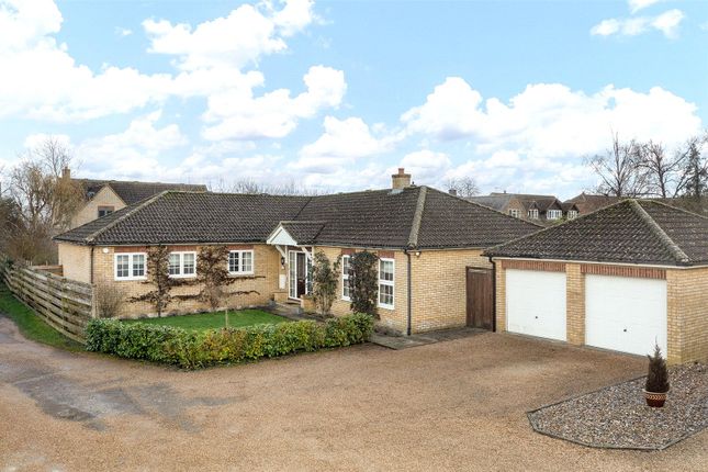Thumbnail Bungalow for sale in Leaden Hill, Orwell, Royston, Cambridgeshire
