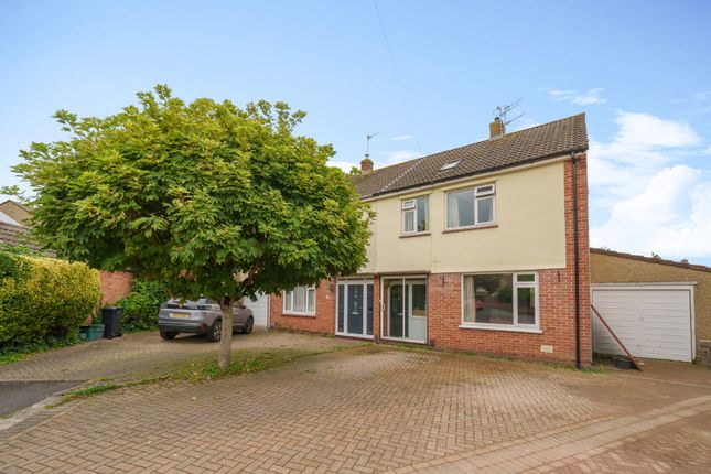 Thumbnail Semi-detached house for sale in The Croft, Oldland Common, Bristol, Gloucestershire