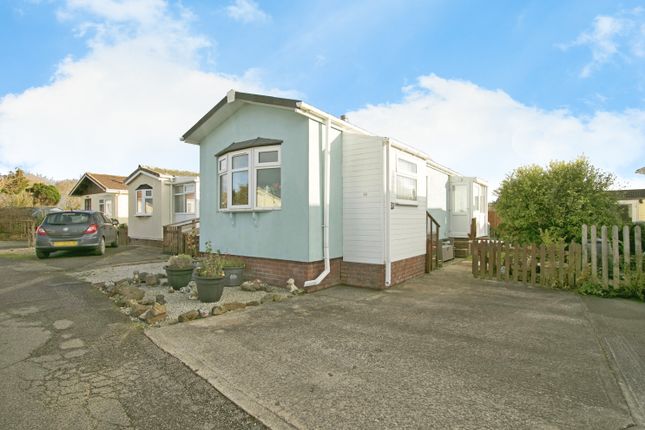 Thumbnail Bungalow for sale in Tremarle Home Park, North Roskear, Camborne, Cornwall
