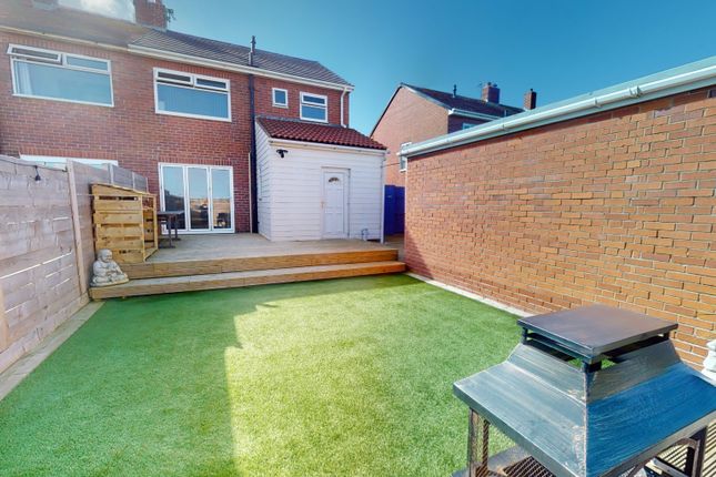 Semi-detached house for sale in Bamburgh Grove, South Shields