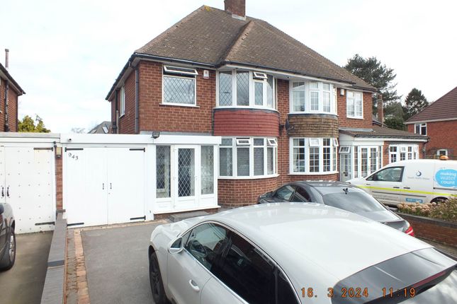 Semi-detached house to rent in Chester Road, Birmingham