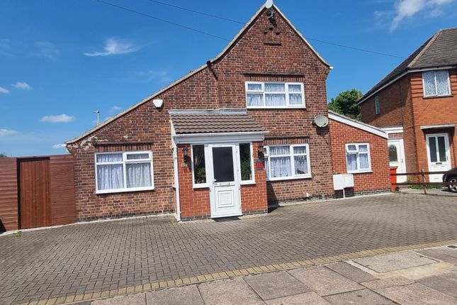Thumbnail Detached house for sale in Tiverton Avenue, Belgrave, Leicester