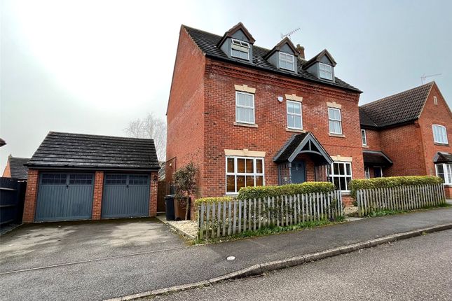 Detached house for sale in Nightingale Close, Daventry, Northamptonshire