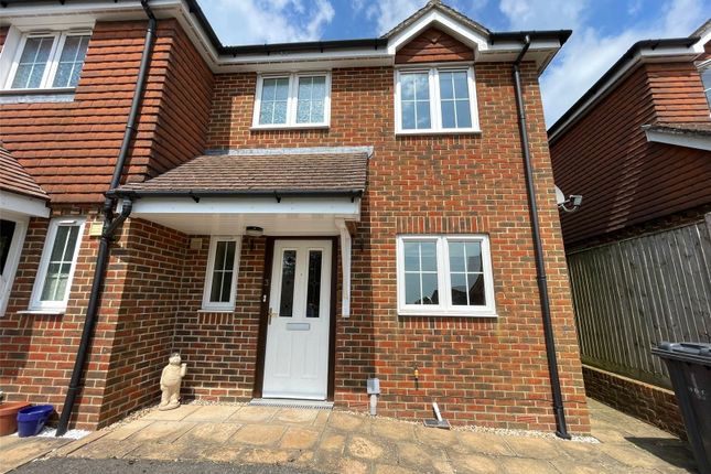 Thumbnail Semi-detached house for sale in Butler Close, Crowborough, East Sussex