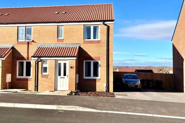 Thumbnail End terrace house for sale in Lawrence Drive, Calne