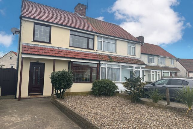 Thumbnail Semi-detached house for sale in Beccles Road, Gorleston, Great Yarmouth