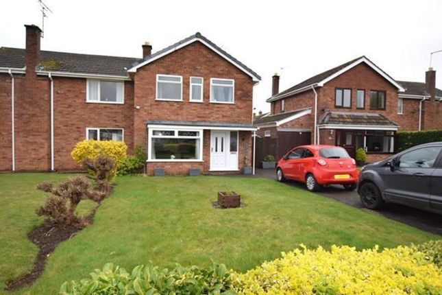 Semi-detached house for sale in Sherwood Crescent, Market Drayton, Shropshire