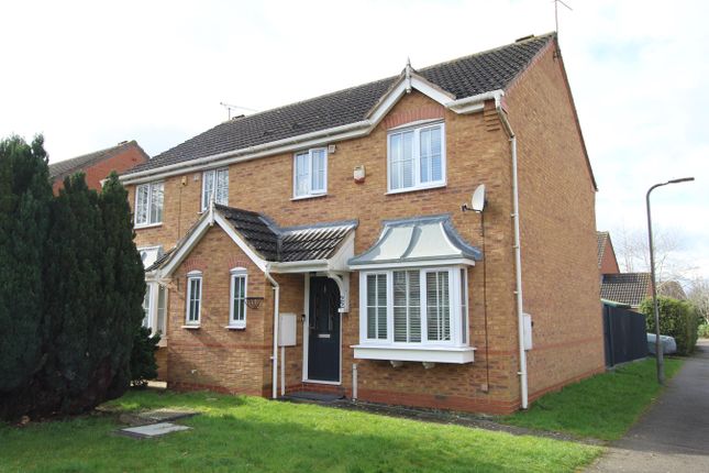 Semi-detached house for sale in Gale Close, Lutterworth
