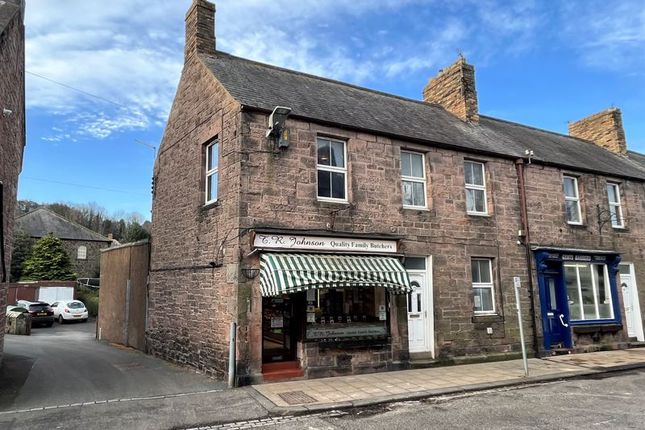 Thumbnail Commercial property for sale in T R Johnson Butchers, 61-63 High Street, Wooler, Northumberland