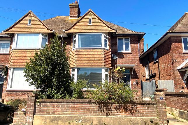Thumbnail Semi-detached house for sale in Woodsgate Avenue, Bexhill-On-Sea