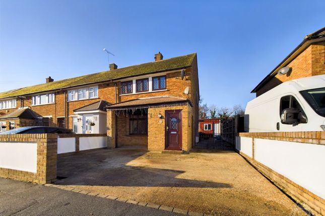 Thumbnail End terrace house for sale in Cruick Avenue, South Ockendon