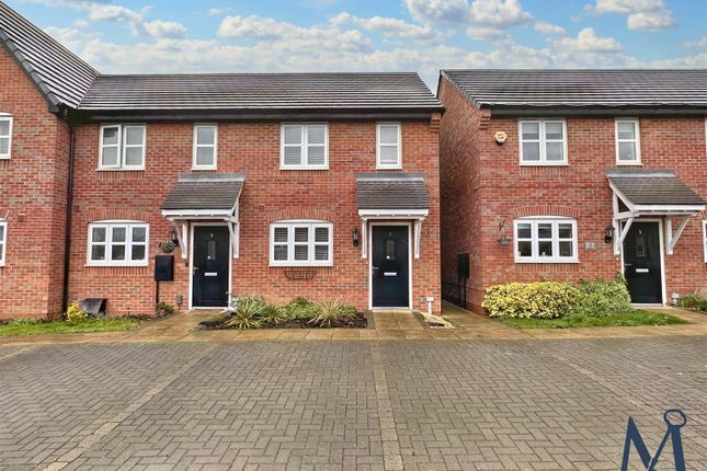 Thumbnail Town house to rent in Marwins Walk, Anstey, Leicester