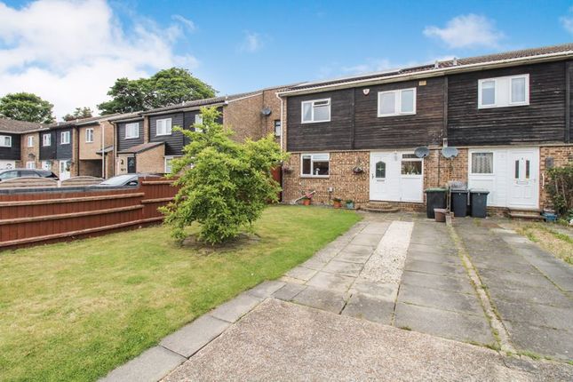 Thumbnail End terrace house for sale in Poplar Close, Sandy