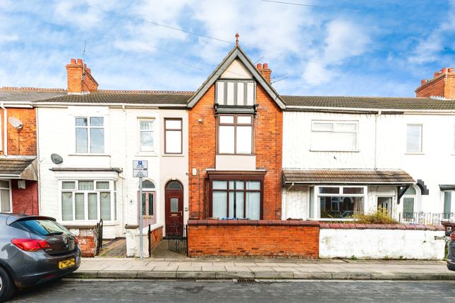 Thumbnail Terraced house for sale in Manor Avenue, Grimsby, Lincolnshire