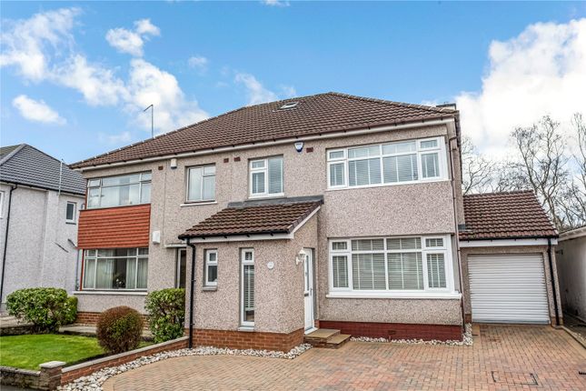 Semi-detached house for sale in Cloan Crescent, Bishopbriggs, Glasgow, East Dunbartonshire