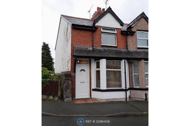 Thumbnail End terrace house to rent in Broad Street, Llandudno Junction