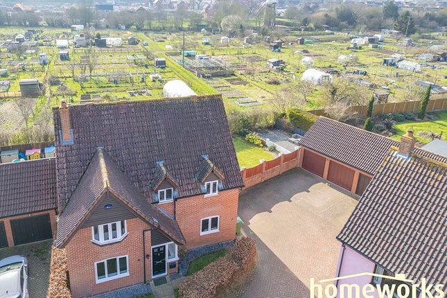 Thumbnail Detached house for sale in Elderberry Drive, Dereham