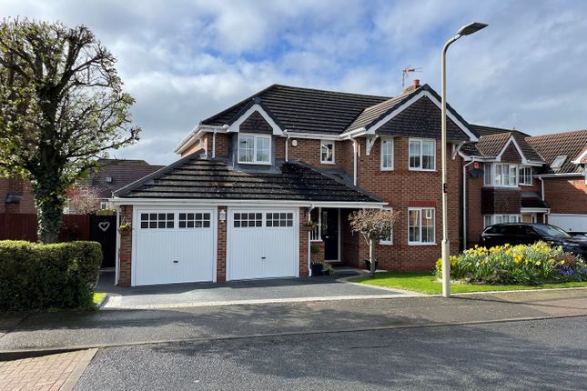 Thumbnail Detached house for sale in Speedwell Drive, Broughton Astley, Leicester