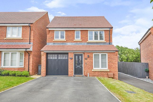 Thumbnail Detached house for sale in Sharcote Drive, Stanton, Burton-On-Trent