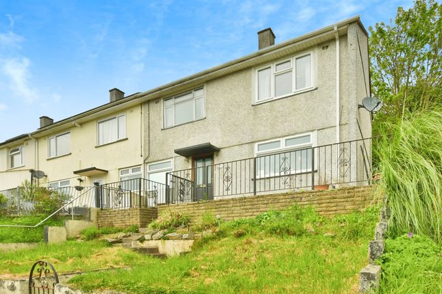 Thumbnail End terrace house for sale in Delamere Road, Plymouth