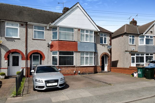 Thumbnail Terraced house for sale in Overslade Crescent, Coventry