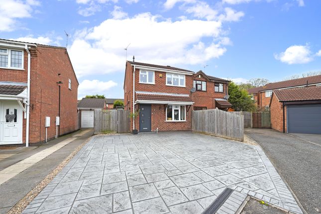Semi-detached house for sale in Timberwood Drive, Groby, Leicester, Leicestershire