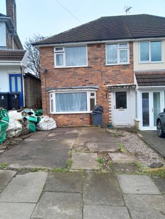 Thumbnail Semi-detached house to rent in Rowdale Rd, Birmingham
