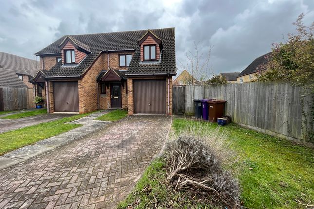 Semi-detached house to rent in Kestrel Way, Royston SG8