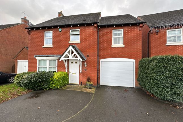 Thumbnail Detached house for sale in Brunel Way, Swadlincote