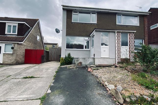 Thumbnail Semi-detached house for sale in Meadowfield Place, Plympton, Plymouth