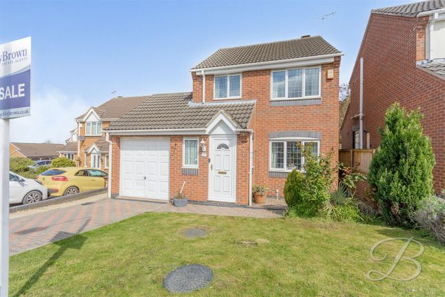 Thumbnail Detached house for sale in Rushpool Close, Forest Town, Mansfield