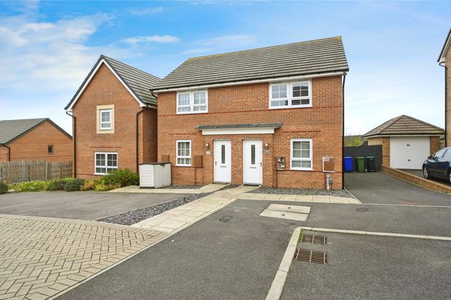 Semi-detached house for sale in Taurus Close, Mansfield, Nottinghamshire