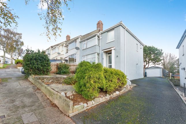 Thumbnail End terrace house for sale in Highland Road, Torquay, Devon