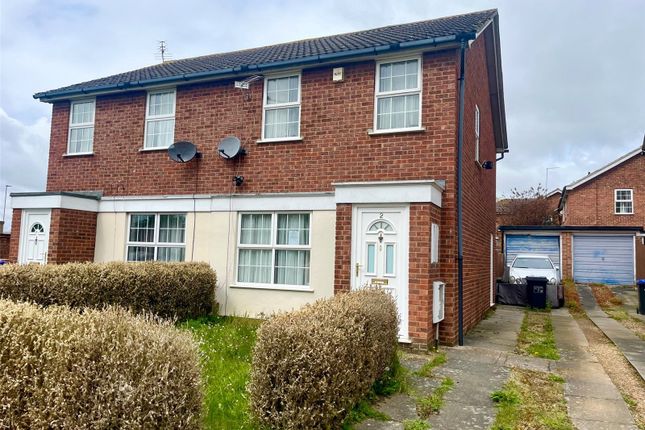 Thumbnail Semi-detached house for sale in Lawson Crescent, Northampton