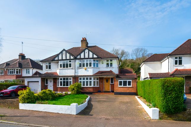 Thumbnail Semi-detached house for sale in Old Lodge Lane, Purley, Surrey